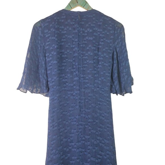 50's RARE Original Leilian Tokyo Sheer Dress 10 - Picture 7 of 10